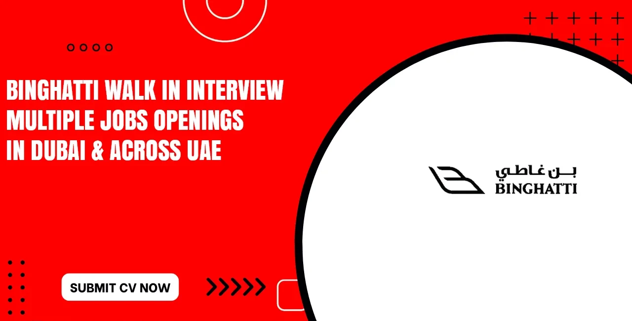 Binghatti Careers for Freshers Apply Online