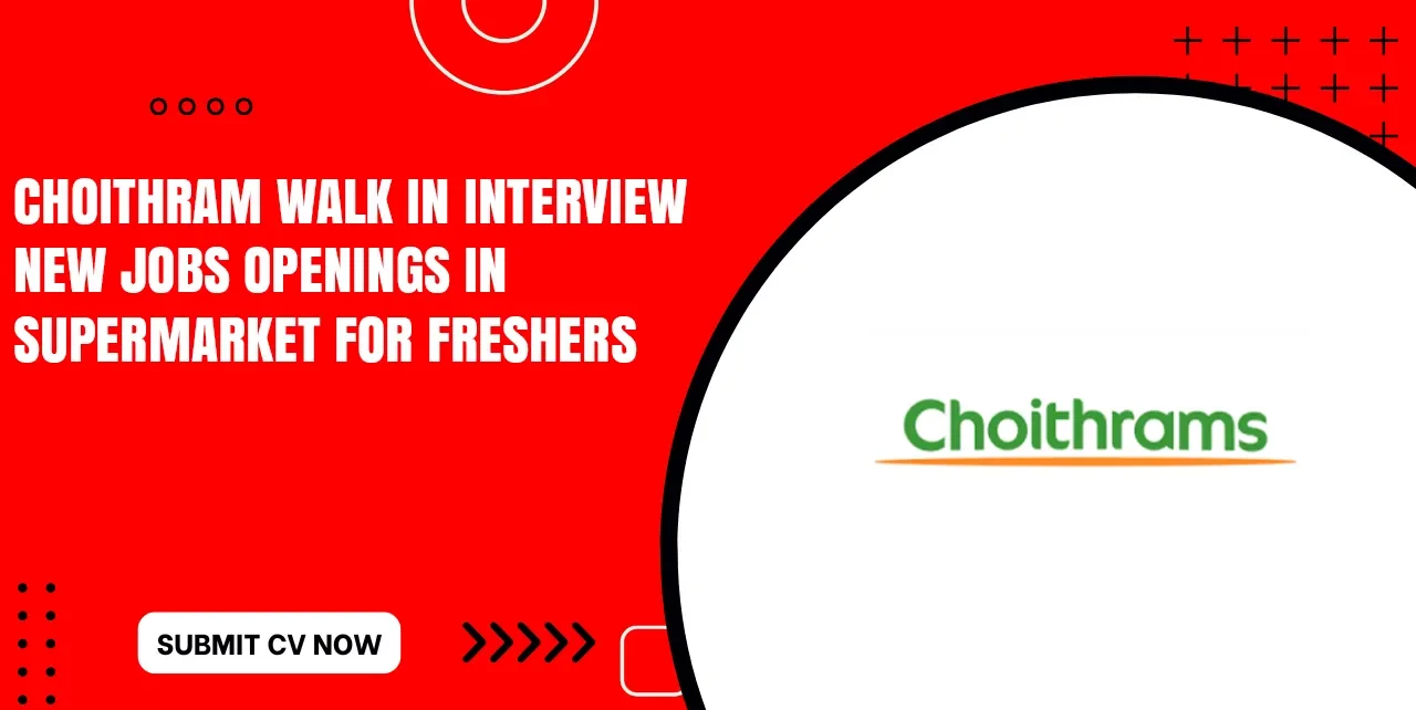 Choithrams Job Vacancies in Dubai