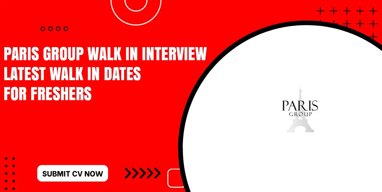 Paris Group Careers Latest Job Opportunities