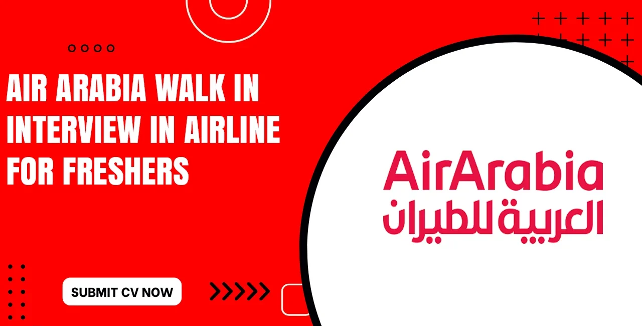 Air Arabia Jobs Vacancies in Aviation