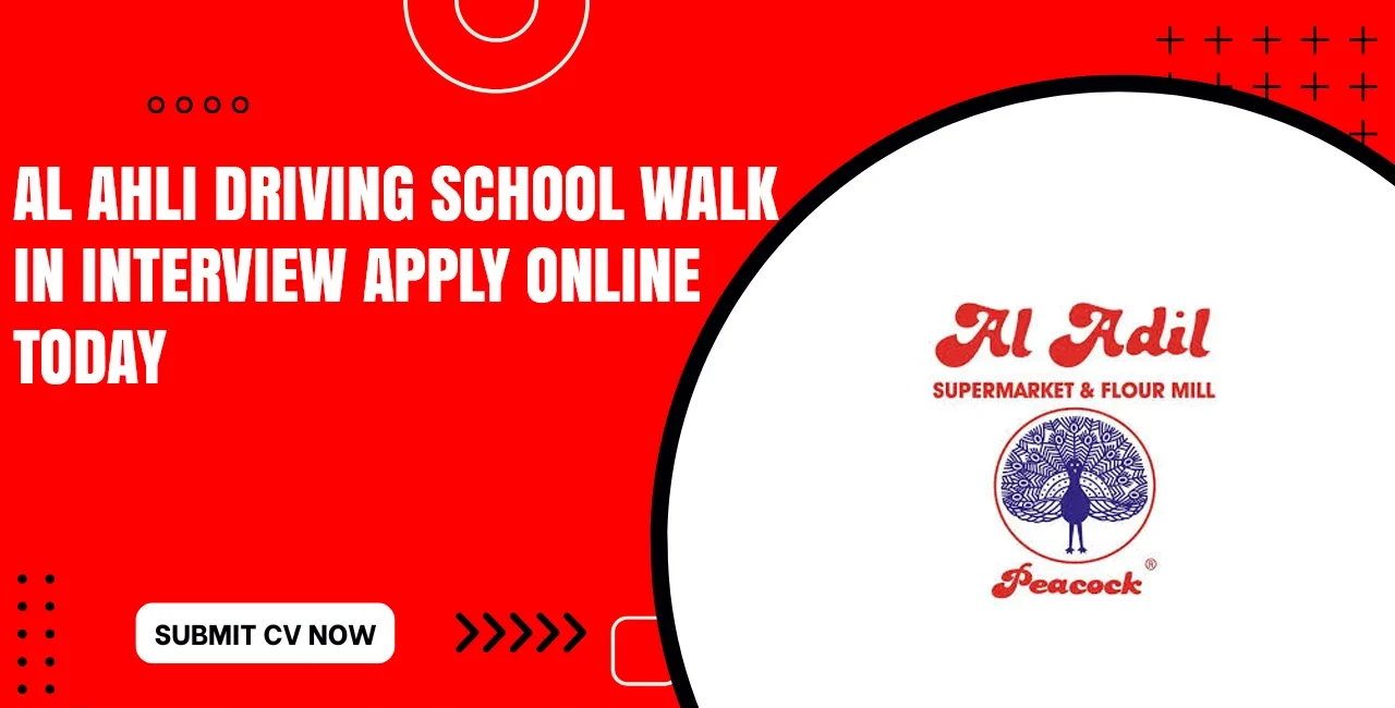 Al Ahli Driving School Walk in Interviews Tommorow