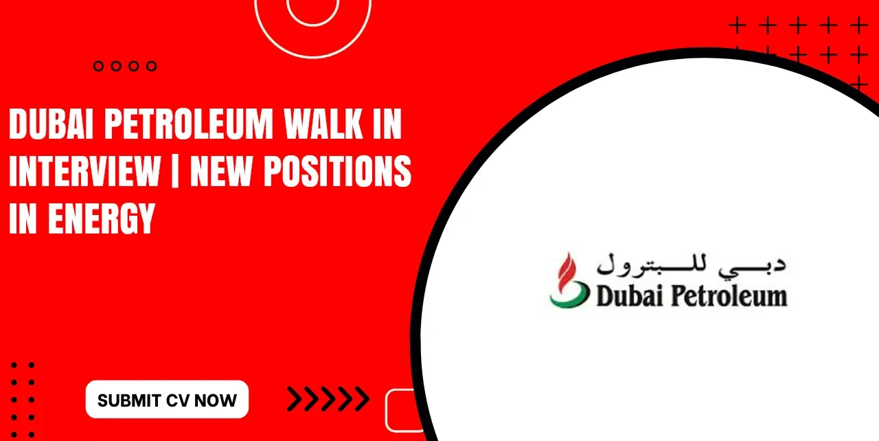 Dubai Petroleum Offshore Jobs