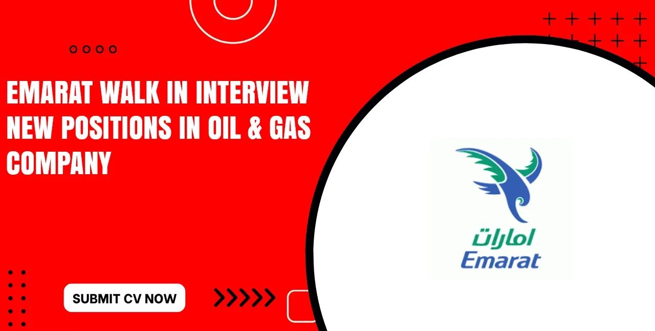 Emarat Jobs Vacancy for Freshers