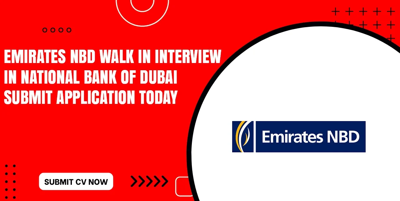 Emirates NBD Online Recruitment for Freshers
