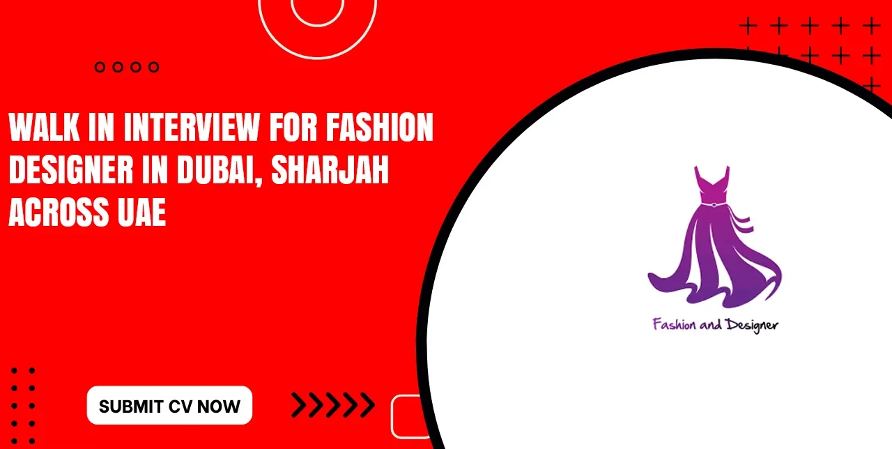 Fashion Designer Jobs Apply Online Today