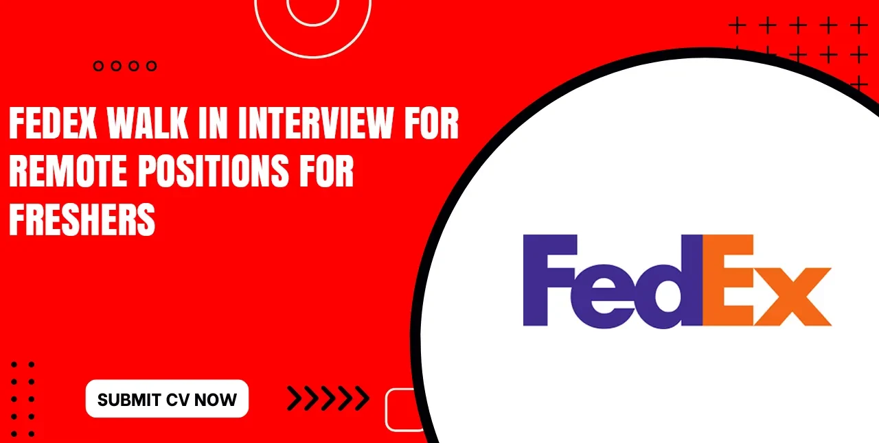 FedEx Hiring Work From Home