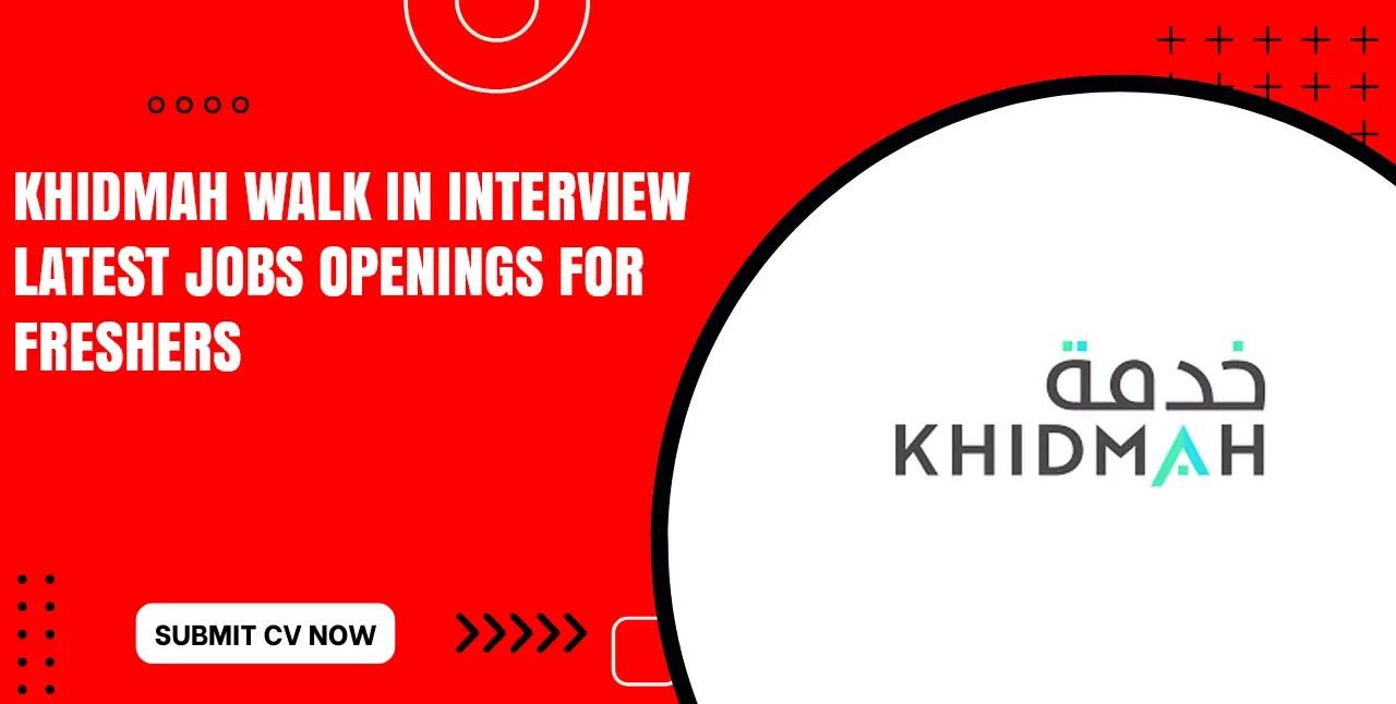 KHIDMAH Facilities Services Jobs