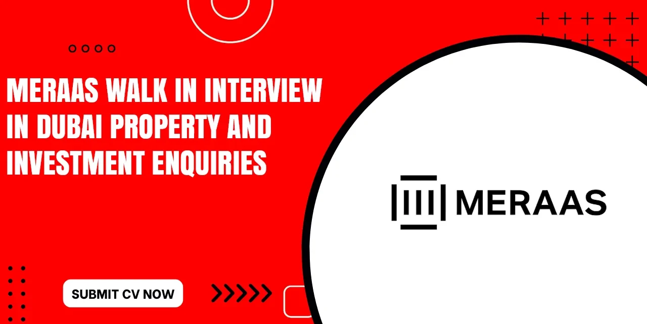 Meraas Careers Multiple Open Positions