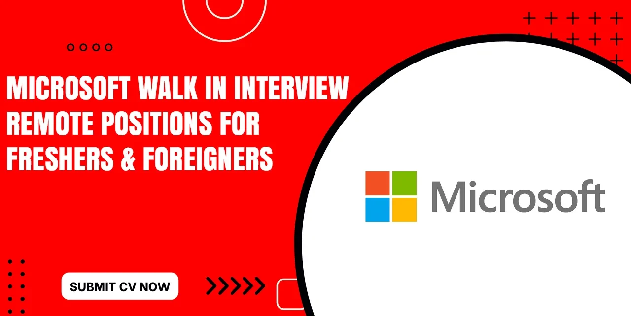 Microsoft Jobs New Entry Level Hirings