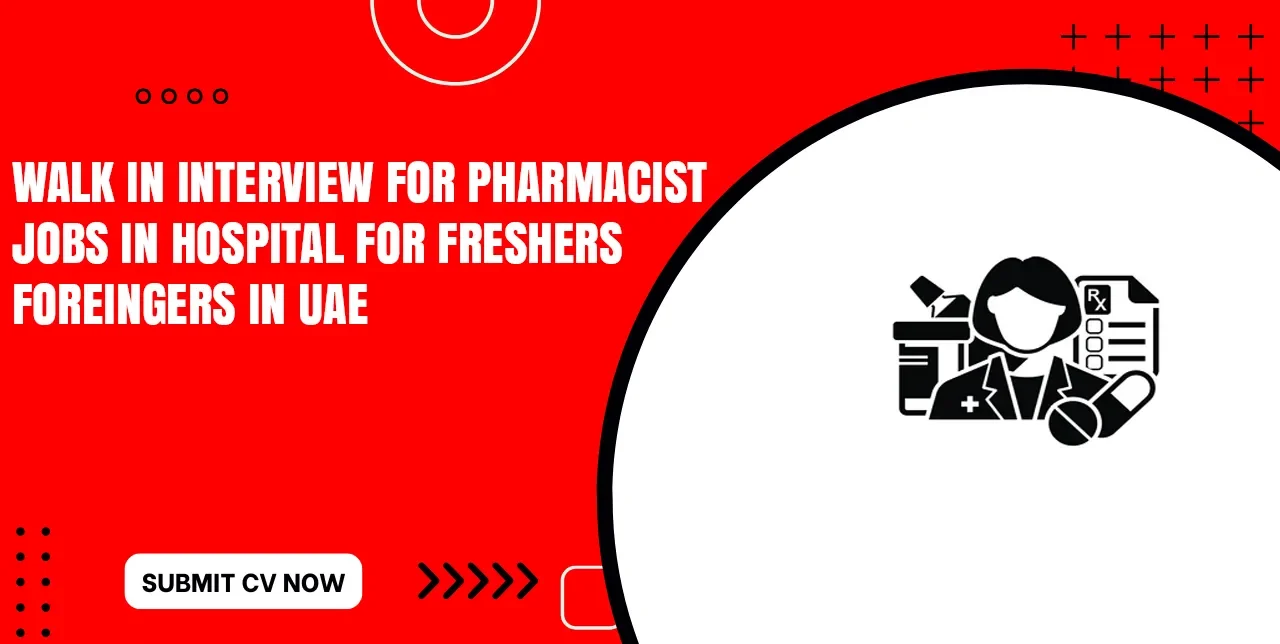 Pharmacist Jobs in Healthcare Across UAE