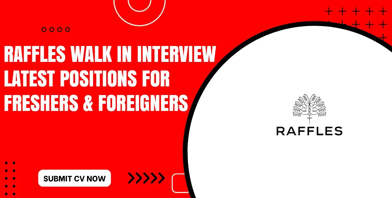 Raffles Careers in Hospitality