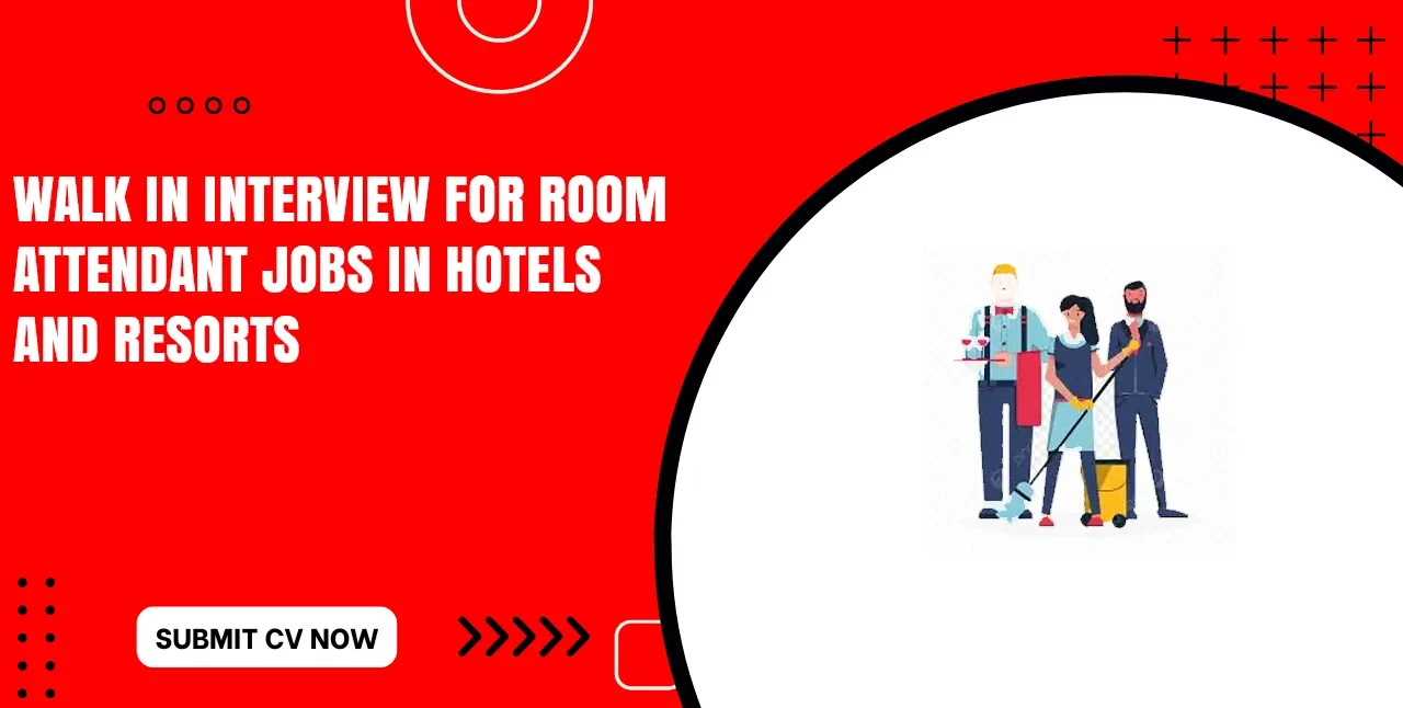 Room Attendant Jobs for Foreigners With Visa Sponsorship