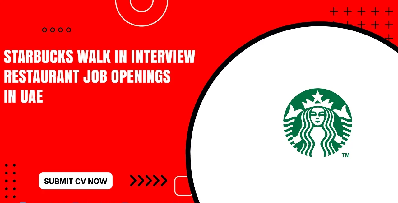 Starbucks UAE Part Time Jobs