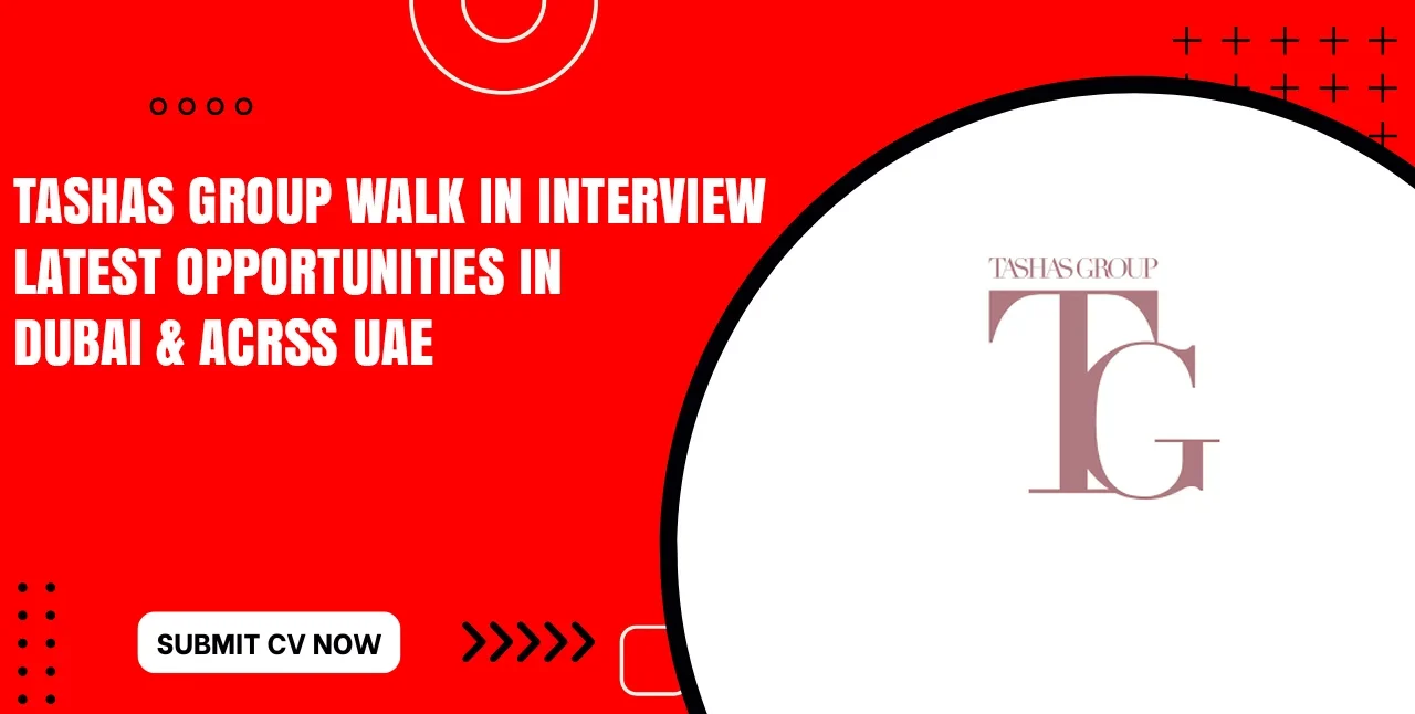 Tashas Group Careers for Freshers