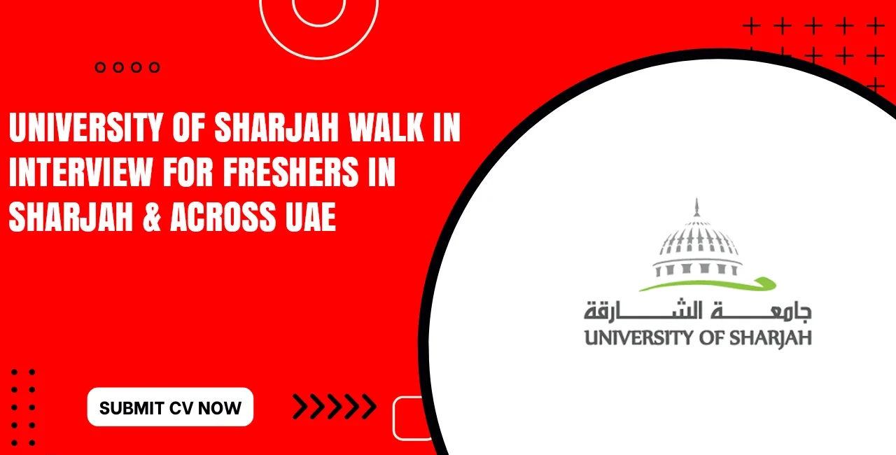 University of Sharjah Careers Submit Job Application Online